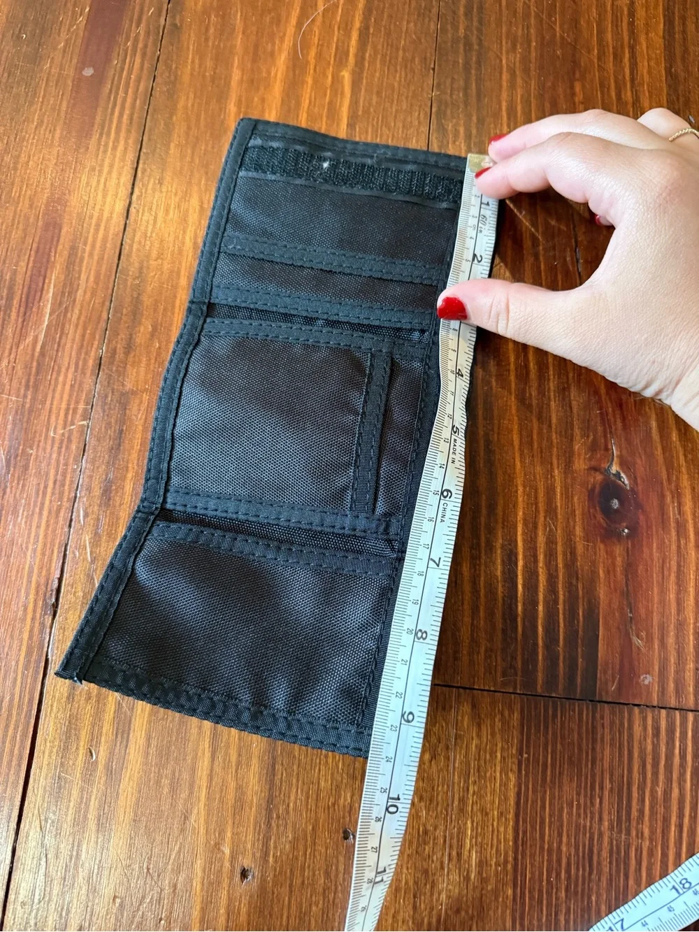 Personalized “Devin” Camo Trifold Wallet
